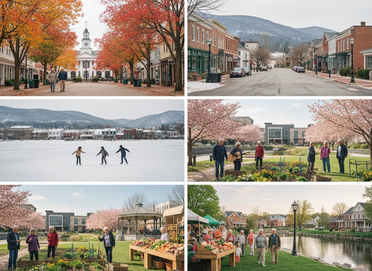 Best Small Towns to Retire in 2025: Affordable, Safe, and Beautiful