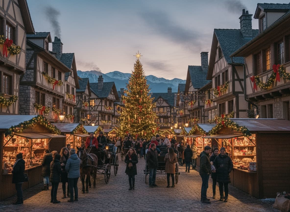 Best Small Towns for Christmas: Holiday Lights, Markets & Charm