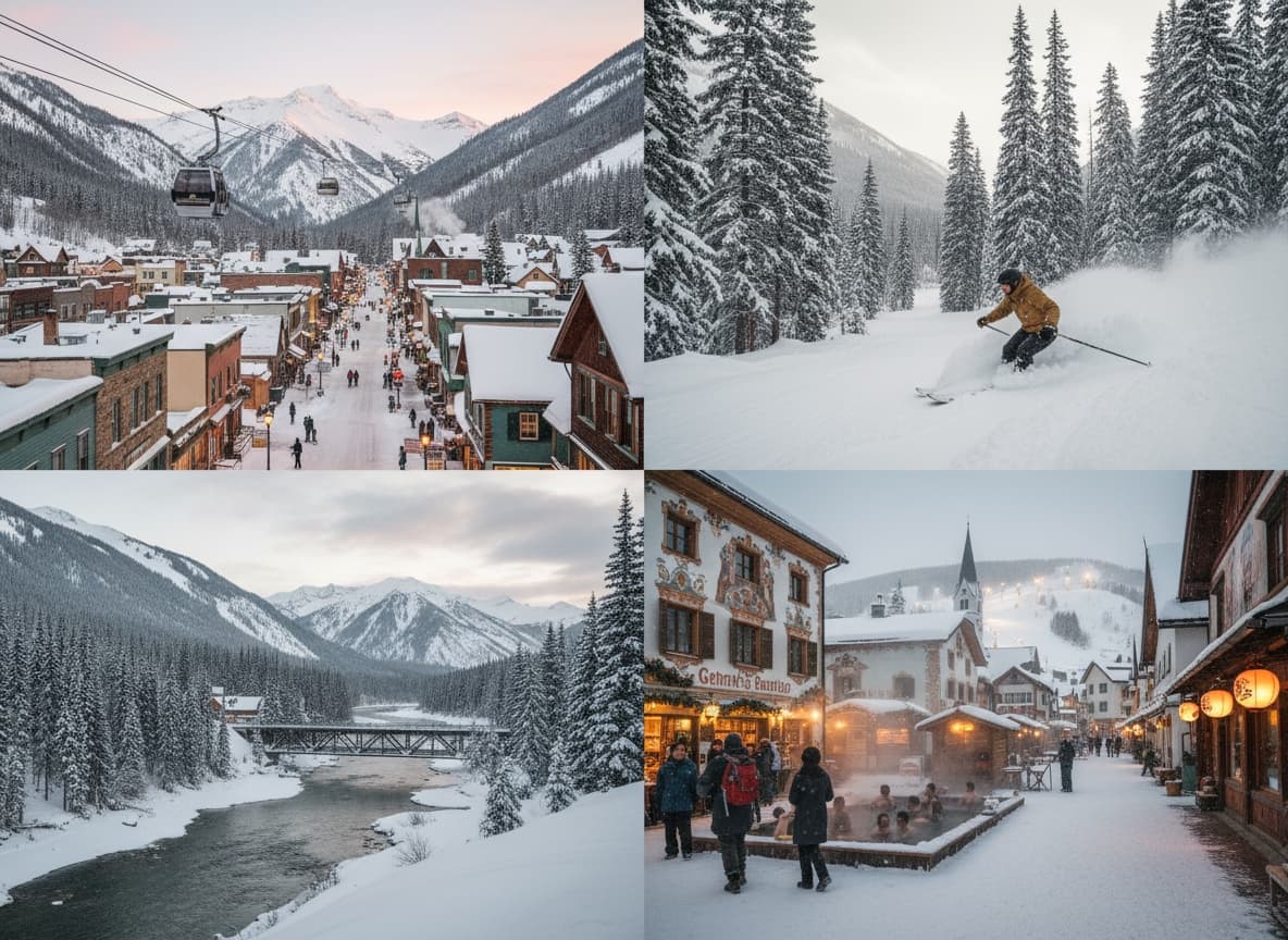 Best Small Towns for Skiing and Winter Sports: Beyond the Big Resorts